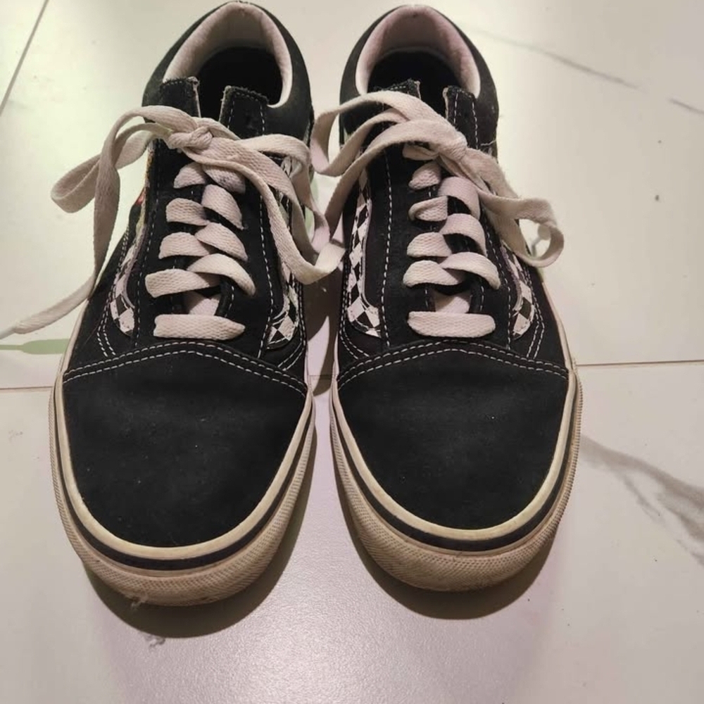 Vans Black and White Women's Sneakers
